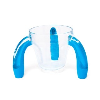 tasse d'apprentissage bleue