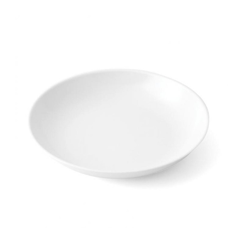 Assiette creuse blanche